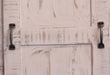 Greenview Wardrobe Armoire - Distressed White - Crafters and Weavers