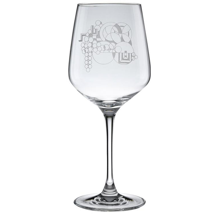 Frank Lloyd Wright - May Basket Wine Glass - Crafters and Weavers