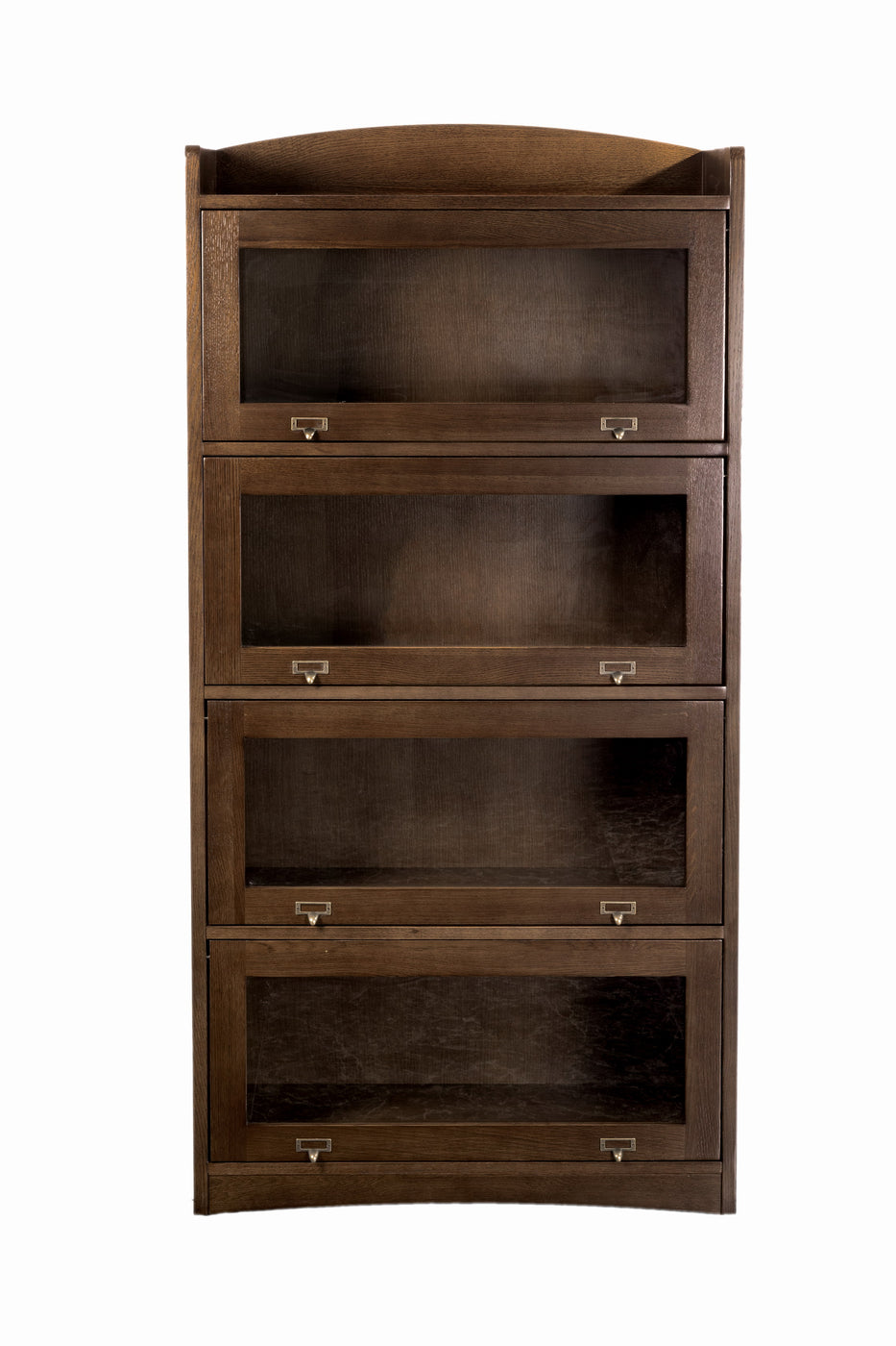 Mission Oak 4 Stack Barrister Bookcase — Crafters and Weavers