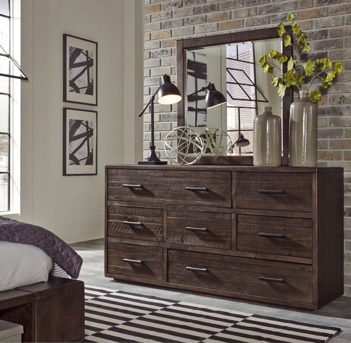 Rustic Modern Solid Wood 7 Drawer Dresser Rustic Modern Solid Wood 7 Drawer Dresser