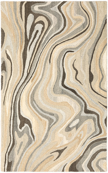 Fusion Anastasia Rug Black/Grey/White