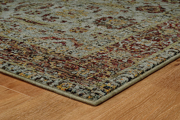 Medalia Multi-Colored Rug: Available in 9 sizes
