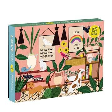 PUZ 1000 ANNE BENTLEY LOVE LIVES HERE - Crafters and Weavers