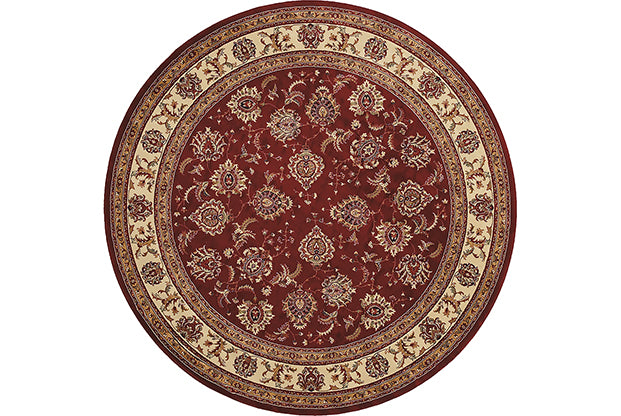 Medalia Ariana Rug Burgandy/Gold