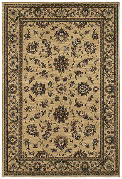 Medalia Ariana Rug Gold/Burgandy