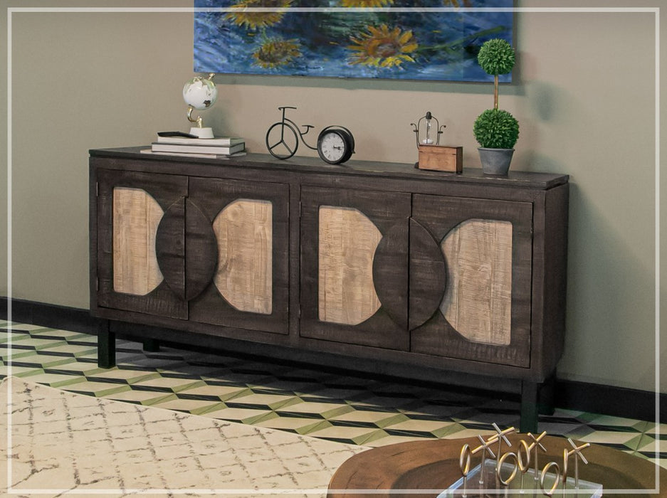Malta Two tone Solid Wood Sideboard / Console