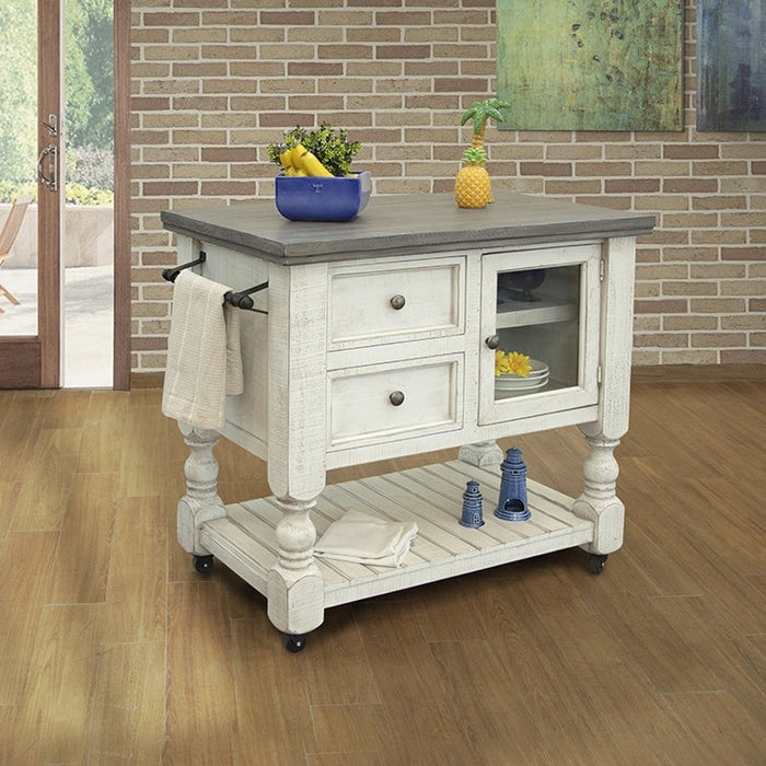 Stonegate Kitchen Island - 39" - Crafters and Weavers