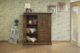 Greenview Carved Panel Gentleman's Chest - Old World Brown - Crafters and Weavers