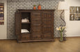 Greenview Carved Panel Chest - Old World Brown - Crafters and Weavers