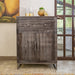 *NEW! Annie Modern Farmhouse Server Cabinet - Gray - Crafters and Weavers