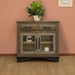 Greenview Loft Rustic Modern Entry Cabinet - Crafters and Weavers