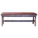 Greenview Dining Bench - Rustic Brown - Crafters and Weavers