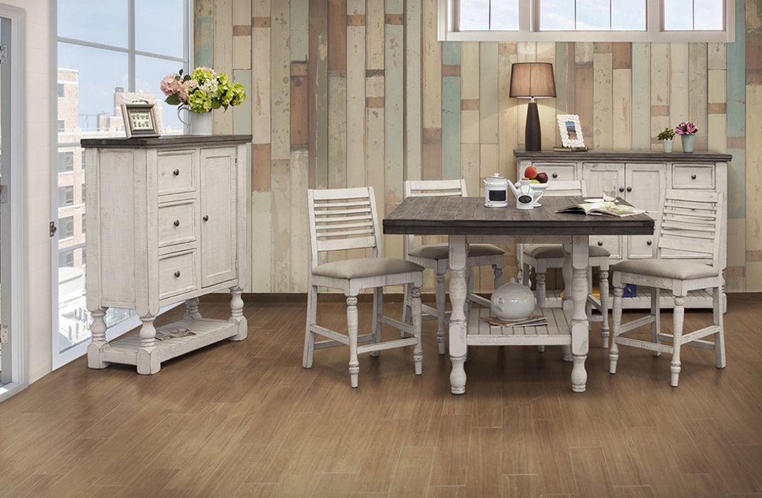 Stonegate Counter Height Dining Table - 52" - Crafters and Weavers