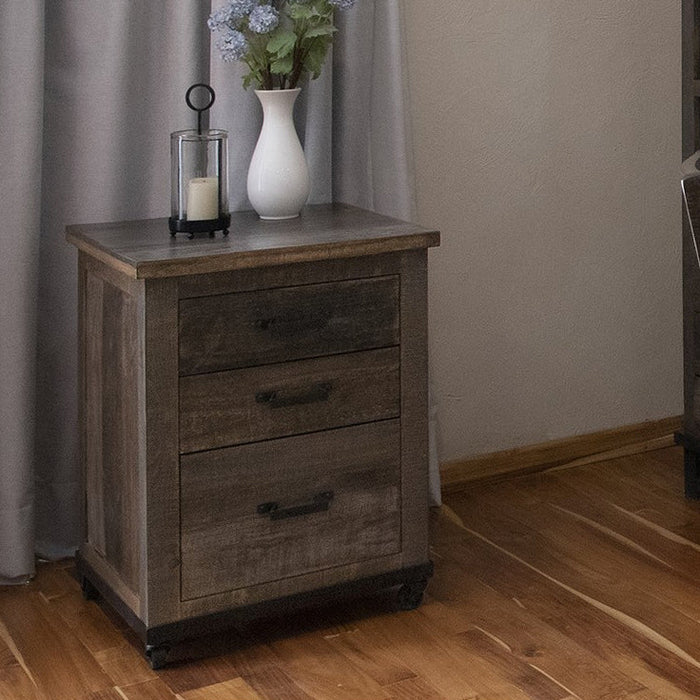 Greenview Loft 3 Drawer File Cabinet - Crafters and Weavers