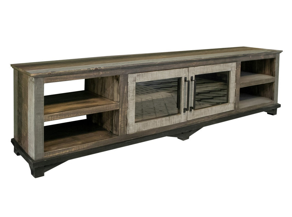 Greenview Loft Solid Wood TV Stand - 93"