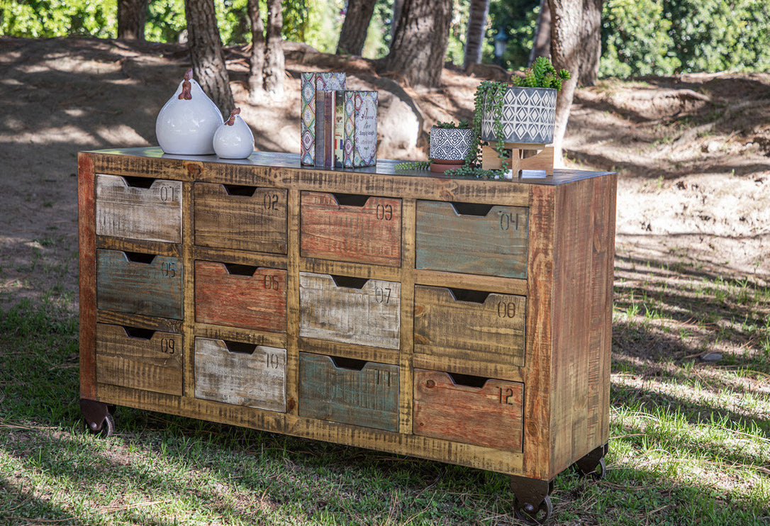 Buy Bayshore 12 Drawer Countdown Console/Dresser 60
