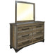Greenview Loft 6 Drawer Dresser - Crafters and Weavers