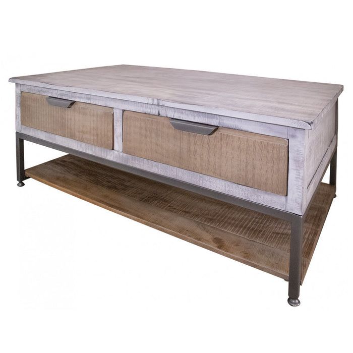 *NEW! Amelia 4 Drawer Coffee Table - Crafters and Weavers