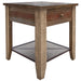 Bayshore Loft 1 Drawer End Table - Crafters and Weavers