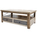 *NEW! Logan Square 4 Drawer Coffee Table - Crafters and Weavers