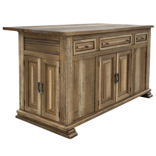 Westwood 3 Drawer Kitchen Island - Stack Leg - Crafters and Weavers