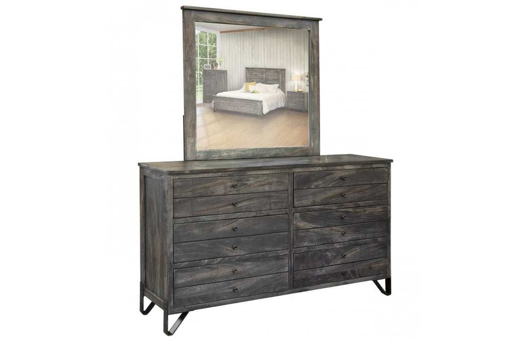 Sawyer Parota Bedroom 5 Piece Set - Crafters and Weavers