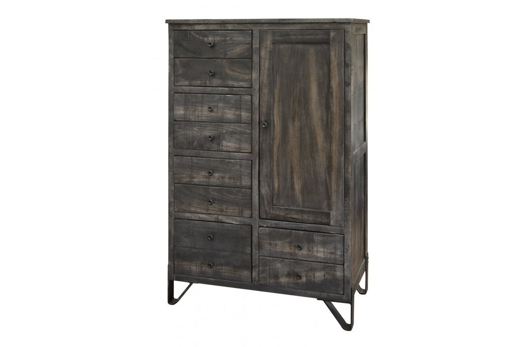 Sawyer Parota Bedroom 5 Piece Set - Crafters and Weavers
