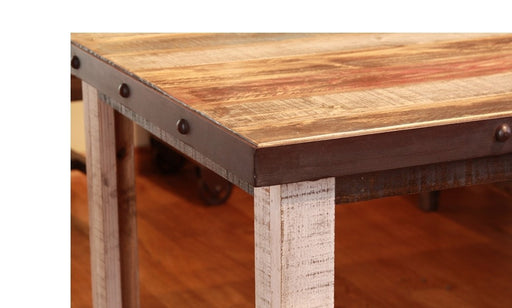SOLD OUT Bayshore Multi Colored 69" Dining Table - Crafters and Weavers