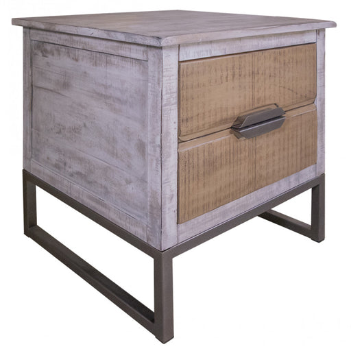 *NEW! Amelia 2 Drawer End Table / Nightstand - Crafters and Weavers