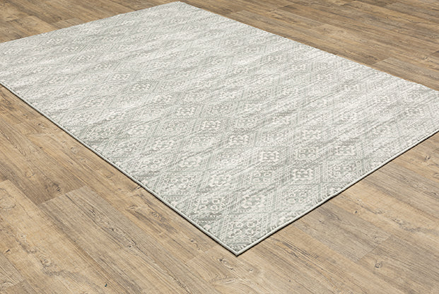 Sandstorm Capistrano Rug Green/White