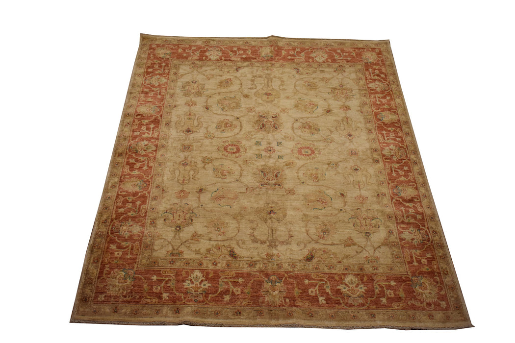 Oriental Rug / Peshawar 6'8" x 9'6" - Crafters and Weavers