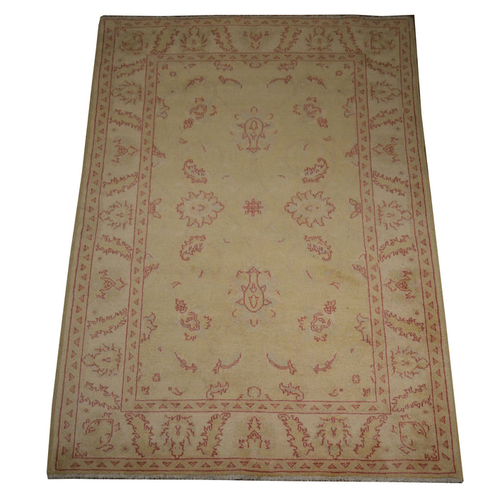 Khotan Oriental Rug  4"0" x 6'3" - Crafters and Weavers
