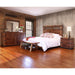 Granville Parota 5 Piece Bedroom Set - King - Crafters and Weavers
