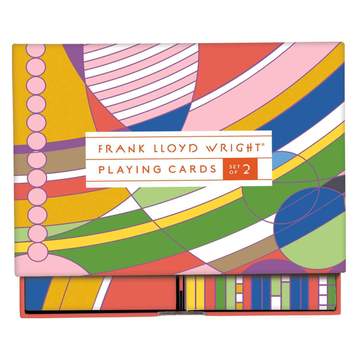 PLAYING CARD SET FRANK LLOYD WRIGHT - Crafters and Weavers