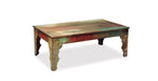 La Boca Carved Leg Coffee Table - Crafters and Weavers