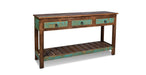 La Boca Blue Console Table - Crafters and Weavers