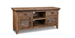 Keystone Shutter Door TV Stand - Crafters and Weavers