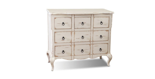 Landon White Chest of Drawers - Crafters and Weavers