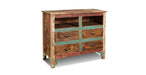 La Boca 4 Drawer TV Stand - Crafters and Weavers