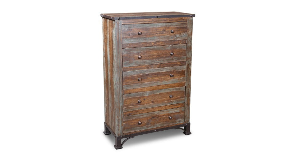 Logan Boulevard Highboy Dresser - Crafters and Weavers