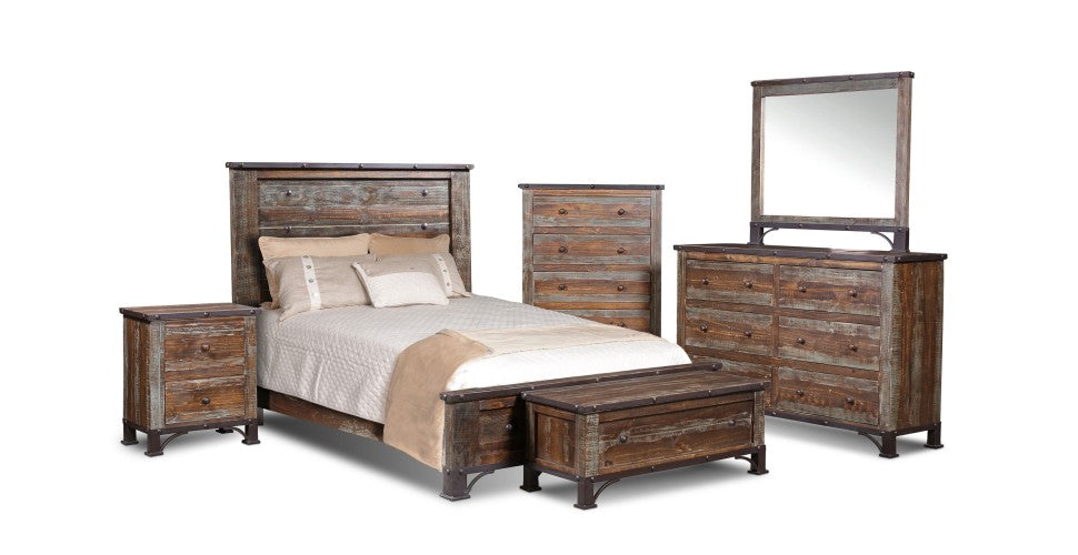 Logan Boulevard Highboy Dresser - Crafters and Weavers
