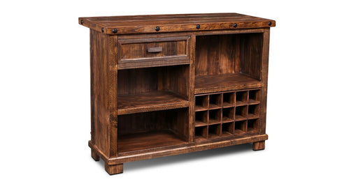 Westgate Bar with Wine Cabinet - Crafters and Weavers