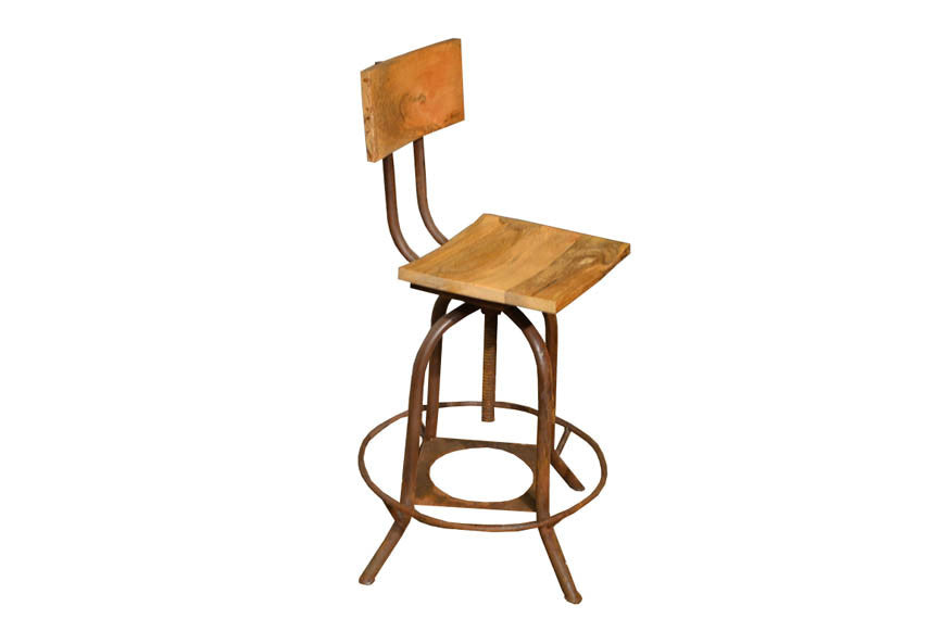 Ashland Adjustable Height Stool - Crafters and Weavers