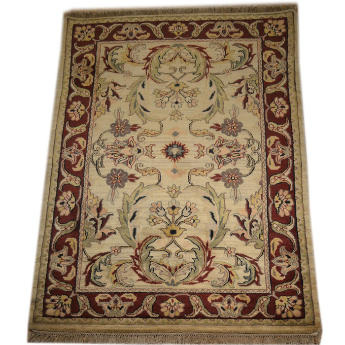 Oriental Rug 4'1" x 6'2" - Crafters and Weavers
