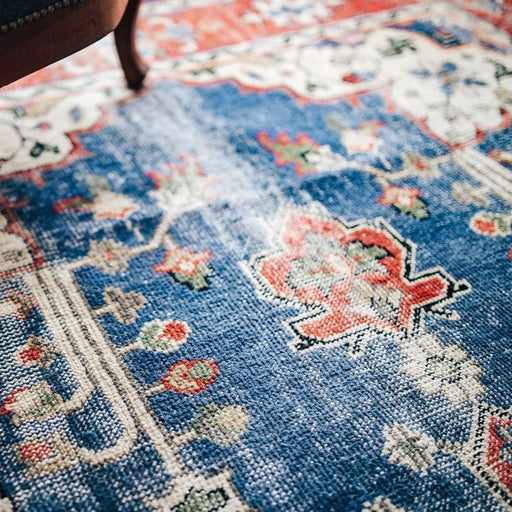 Rug Restoration - Dye Knots - Crafters and Weavers