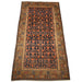 Antique Samarkand / Khotan Oriental Rug 5'7" x 11'7" - Crafters and Weavers