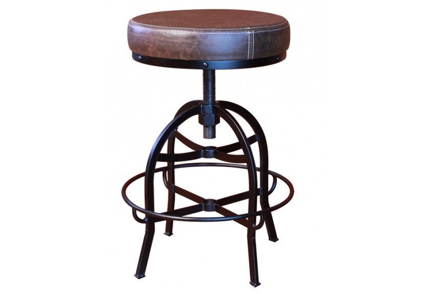 DUPLICATE LISTING Ashland Adjustable Height Upholstered Bar Stool / Counter Stool - Crafters and Weavers