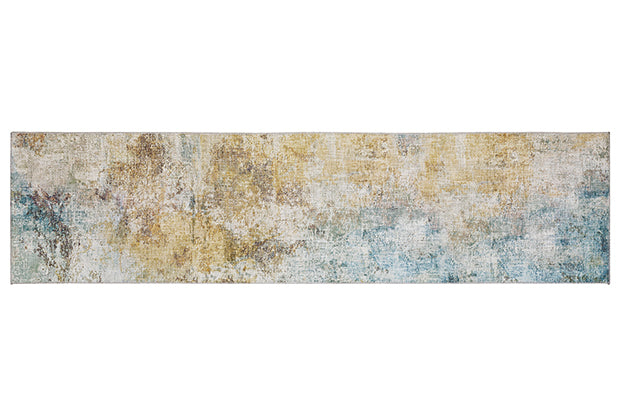 Fusion Myers Park Rug Yellow/Blue/White