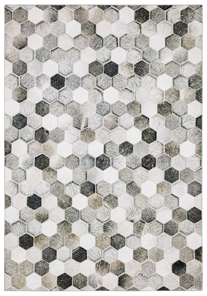 Sandstorm Myers Park Rug Grey/White/Green