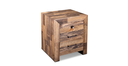 Fulton 3 Drawer Nightstand - Crafters and Weavers